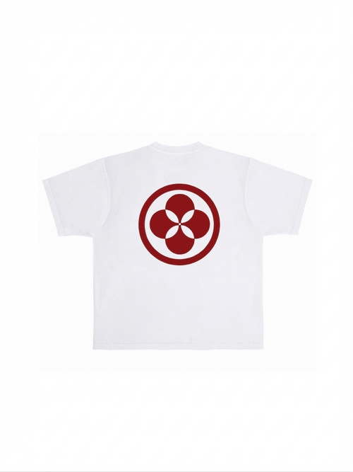 CLEAN AURA DROP SHOULDER T -SHIRT - NATURA