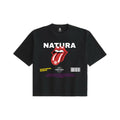 TASTE OF AURA DROP SHOULDER T-SHIRT - NATURA