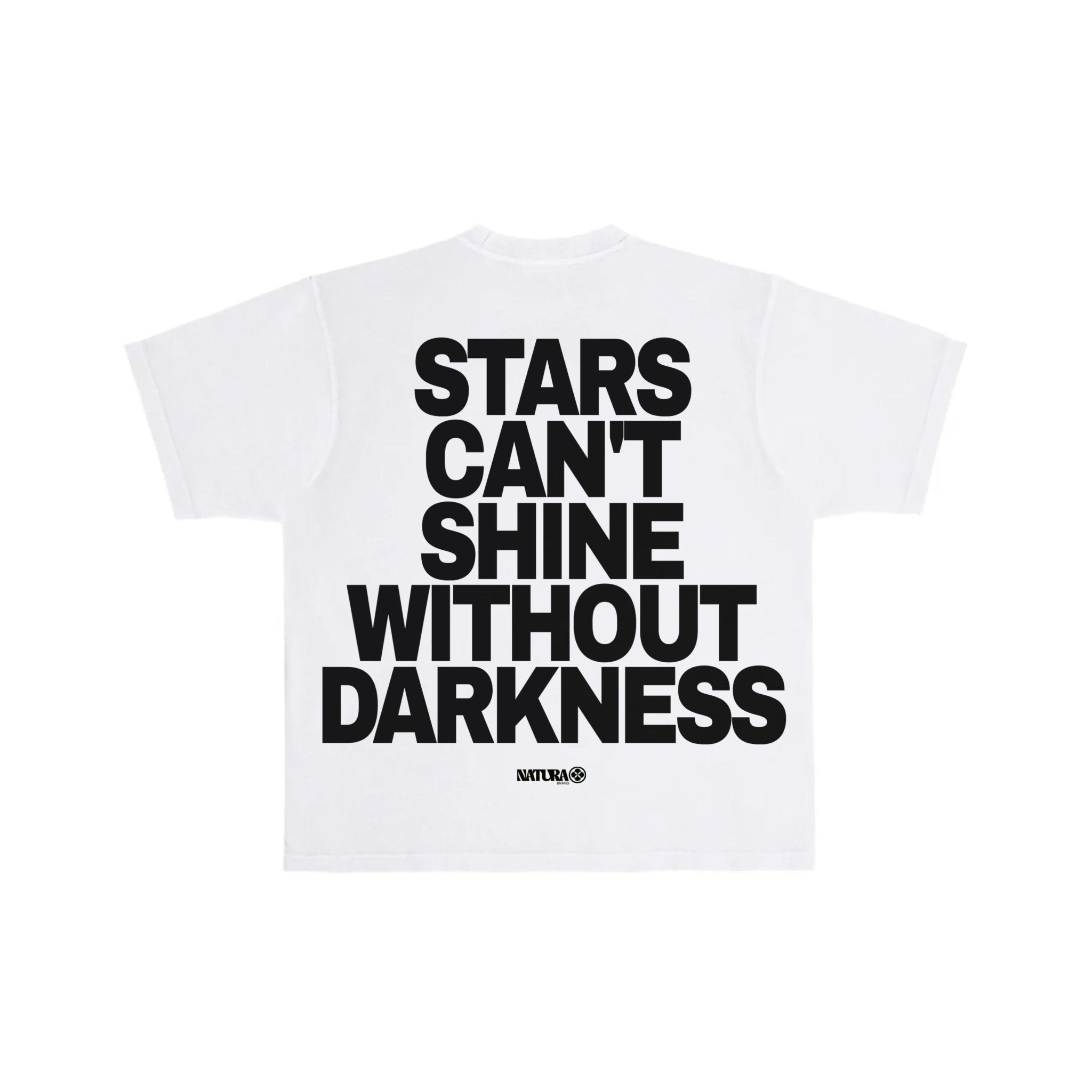 WALKING WITH AURA - DROP SHOULDER/BOXY T-SHIRT - NATURA